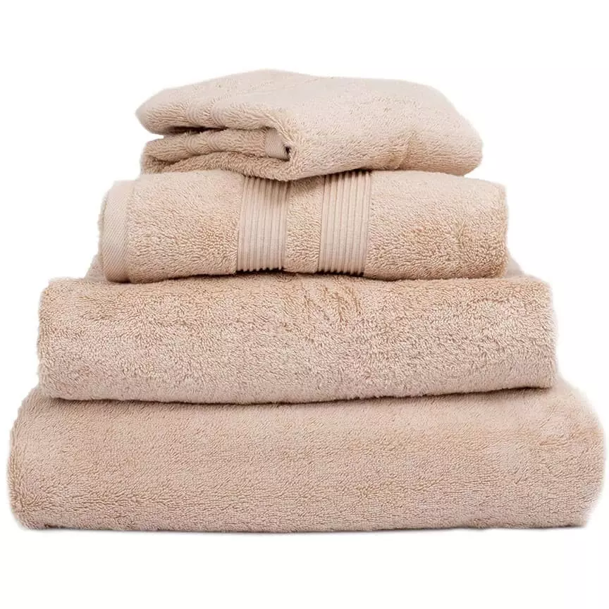 Mille Notti Fontana EKO Badetuch Powder Pink, 100x150 Cm 1 Mille Notti Fontana EKO Badetuch Powder Pink, 100x150 Cm