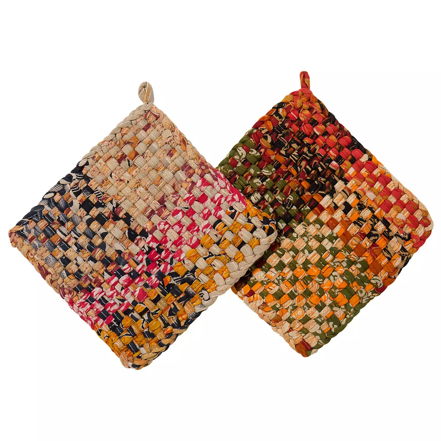 Afroart Pot Topflappen 17x17 Cm, Mix 2 Afroart Pot Topflappen 17x17 Cm, Mix – Bild 2