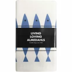 Almedahls Sill Tischdecke Akrylat 145x220 Cm, Blau