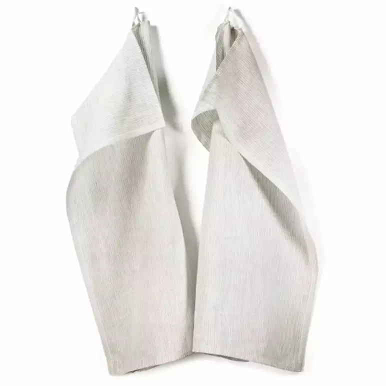 Axlings Kritstreck Geschirrtuch 2-er Set, Natur 1 Axlings Kritstreck Geschirrtuch 2-er Set, Natur