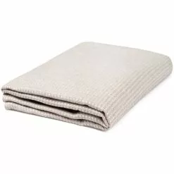 Axlings Waffle Badetuch 100x150 Cm, Natur / Weiß