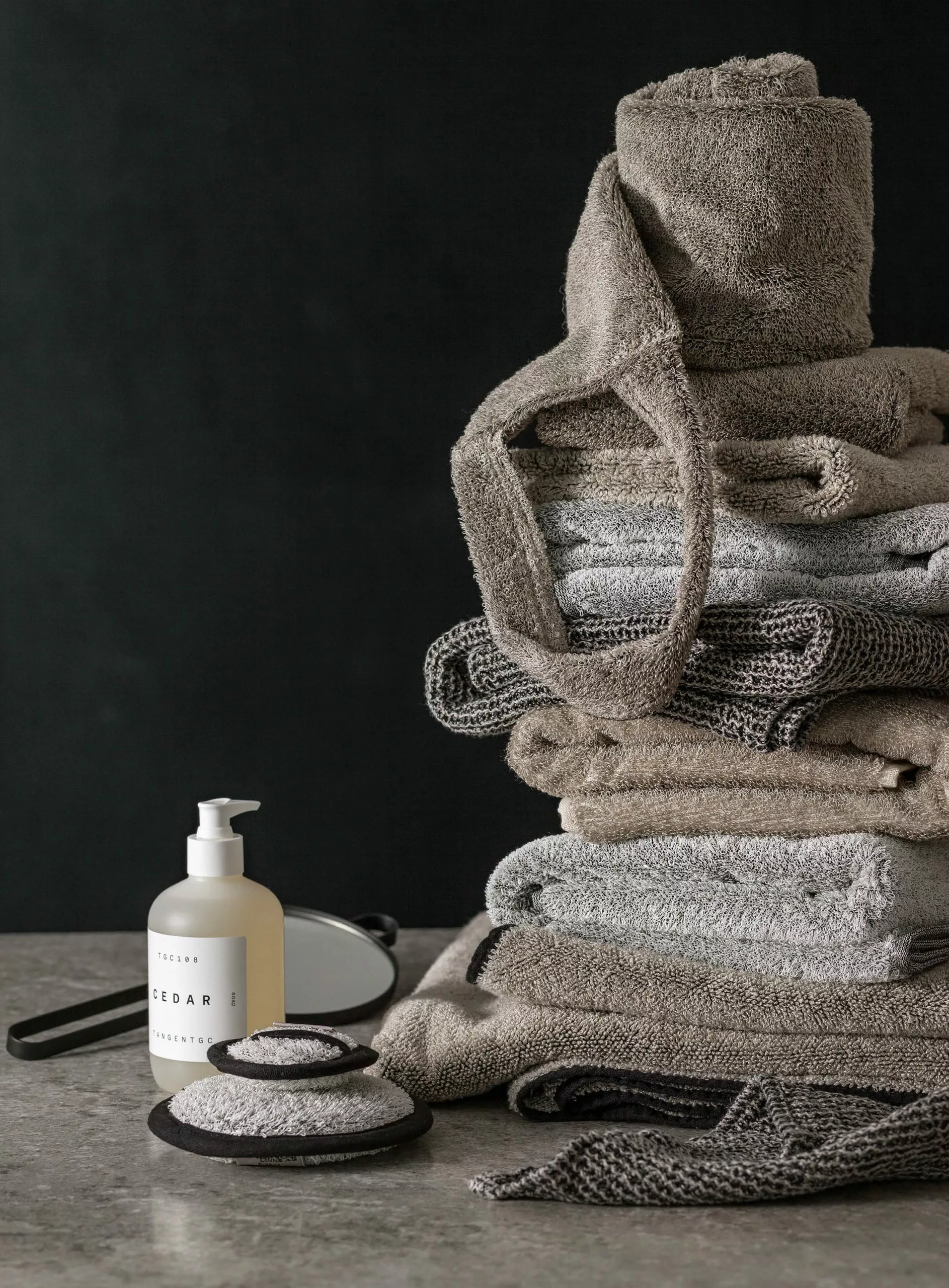 Axlings Waffle Badetuch 100x150 Cm, Natur / Weiß 3 Axlings Waffle Badetuch 100x150 Cm, Natur / Weiß – Bild 3