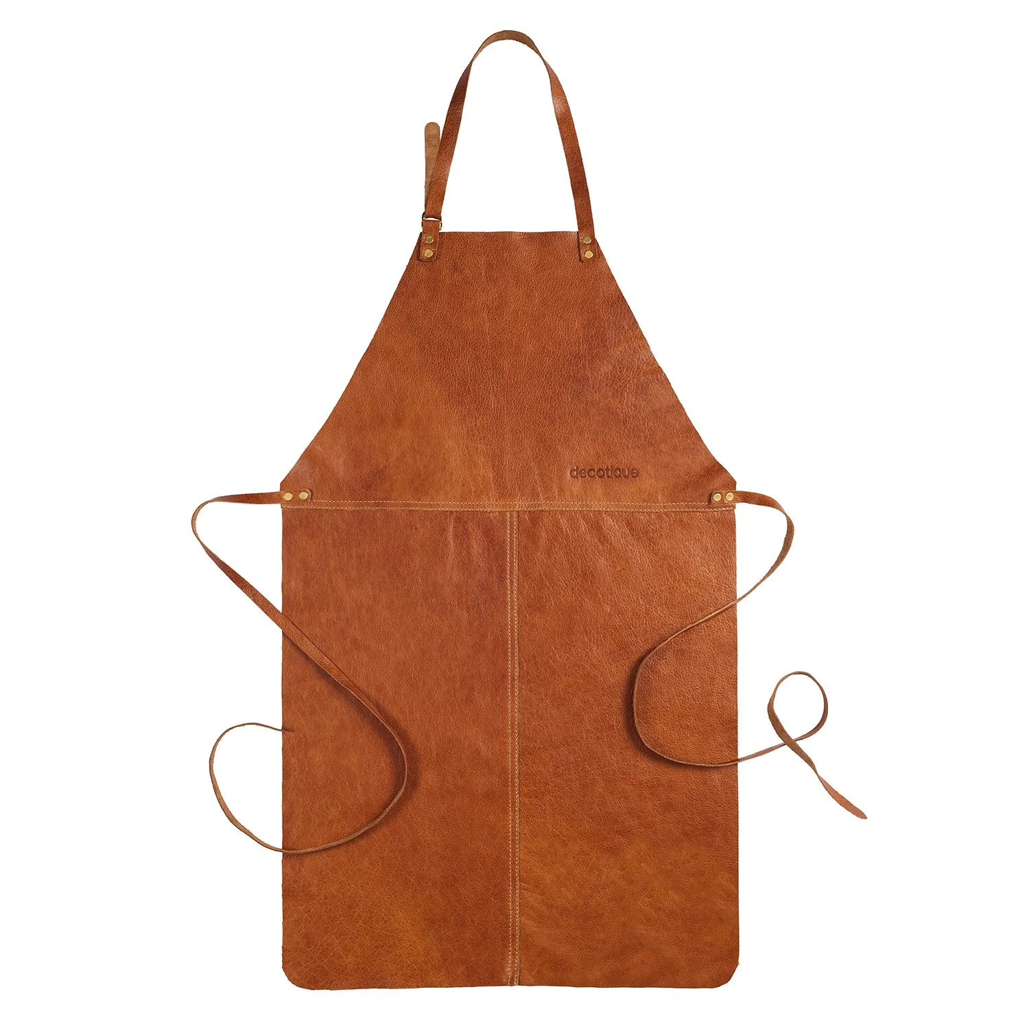 Decotique Le Chef Lederschürze, Cognac 1 Decotique Le Chef Lederschürze, Cognac