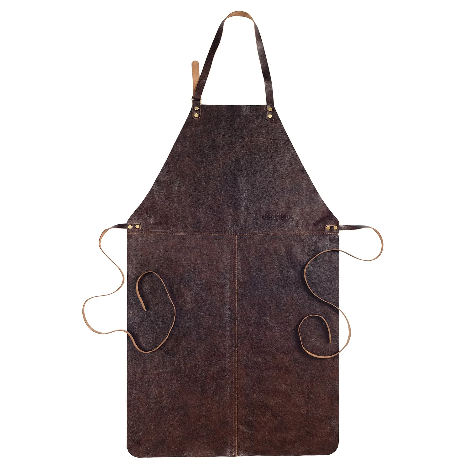 Decotique Le Chef Lederschürze, Braun 1 Decotique Le Chef Lederschürze, Braun