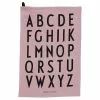 Design Letters Classic Küchenhandtuch 2-er Set, Lavendel