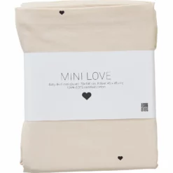 Design Letters Mini Favorite Baby Bettbezug-Set, Beige