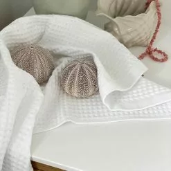 Elvang Waffel Badetuch 70x140 Cm, Weiß 5 Elvang Waffel Badetuch 70x140 Cm, Weiß -Kindertextilien Verkäufe elvang waffel 12