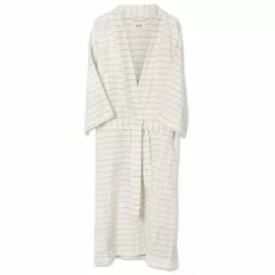 Ferm LIVING Field Bademantel One Size, Altweiß / Chocolate 6 Ferm LIVING Field Bademantel One Size, Altweiß / Chocolate -Kindertextilien Verkäufe ferm living field bademantel one size altwei chocolate 2