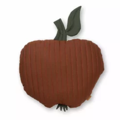 Ferm Living Kids Apple Kissen Gesteppt, Cinnamon