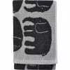 Finlayson Elefantti Towel 50x70 Cm, Black/Grey