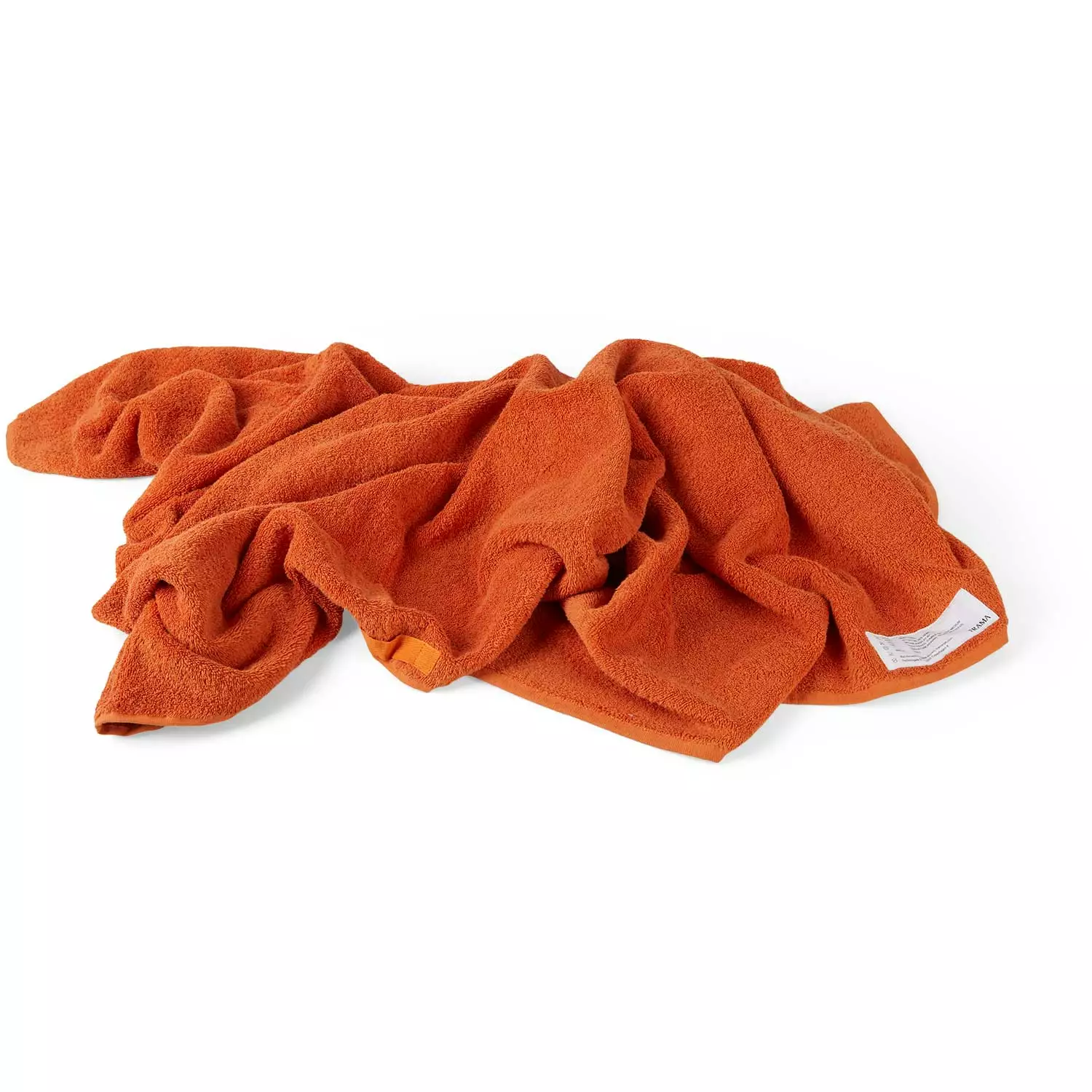 Frama Heavy Towel Badetuch 100x150 Cm, Burnt Orange 2 Frama Heavy Towel Badetuch 100x150 Cm, Burnt Orange – Bild 2