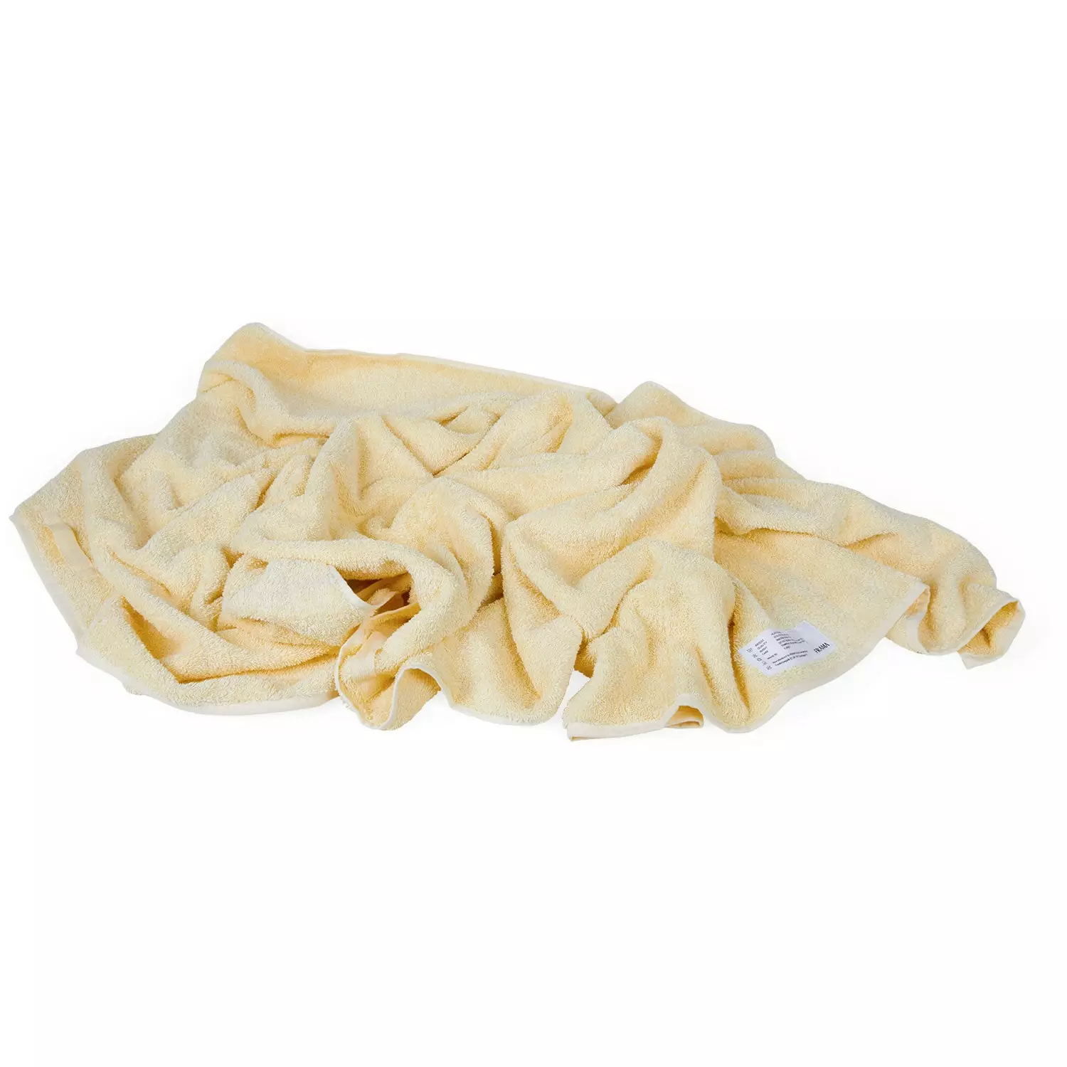 Frama Heavy Towel Badetuch 100x150 Cm, Pale Yellow 2 Frama Heavy Towel Badetuch 100x150 Cm, Pale Yellow – Bild 2