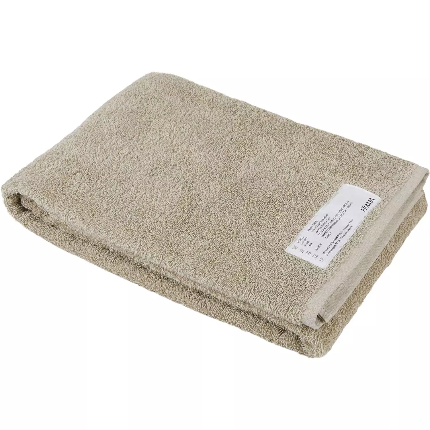 Frama Heavy Towel Badetuch 70x140 Cm, Sage Green 1 Frama Heavy Towel Badetuch 70x140 Cm, Sage Green