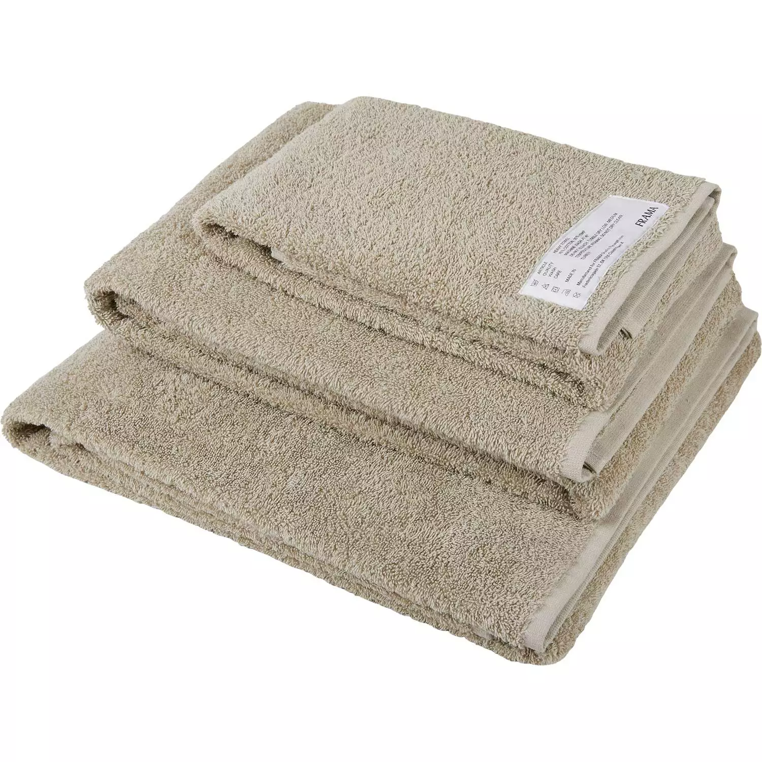 Frama Heavy Towel Badetuch 70x140 Cm, Sage Green 4 Frama Heavy Towel Badetuch 70x140 Cm, Sage Green – Bild 4