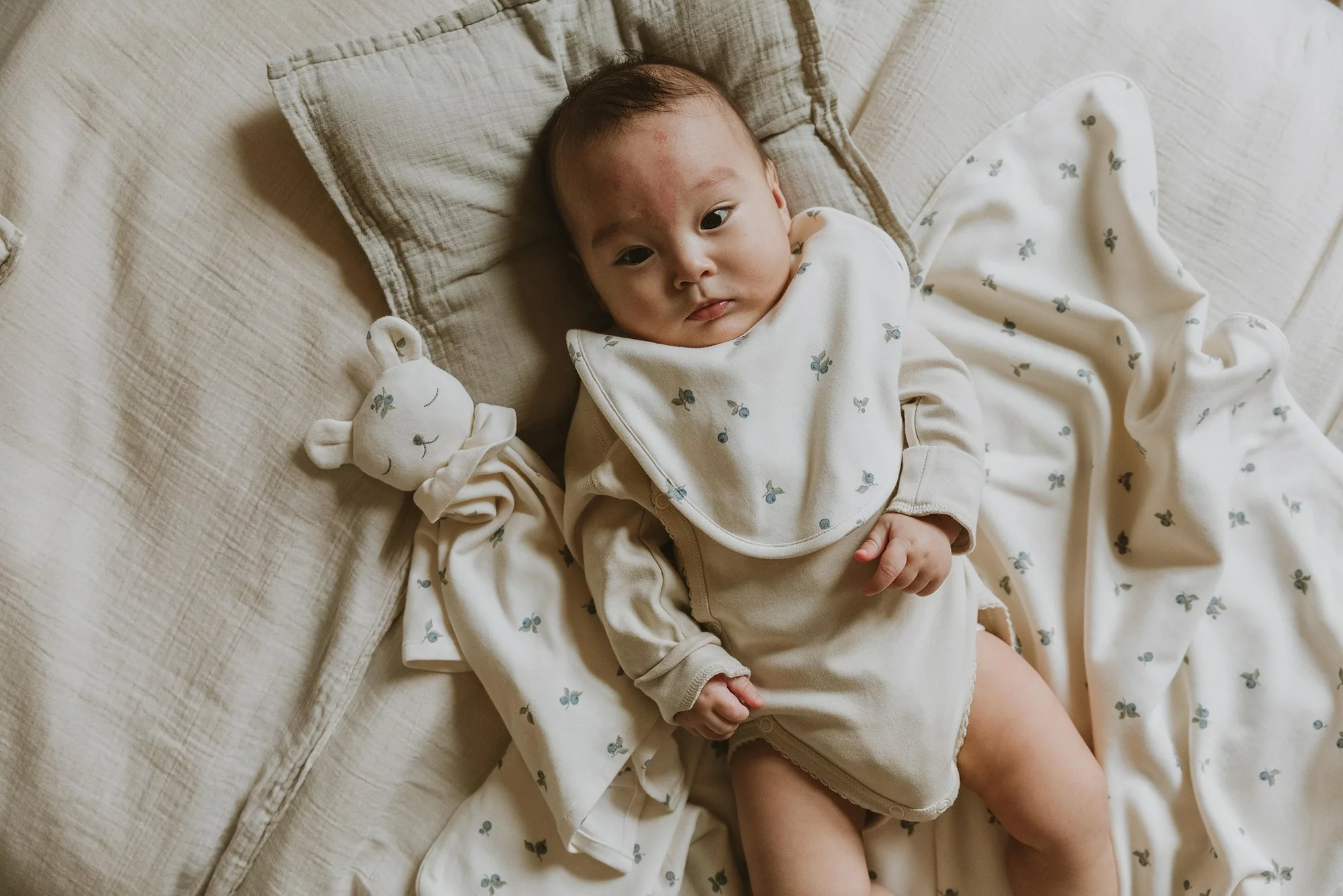 Garbo & Friends Blueberry Kuscheltuch 4 Garbo & Friends Blueberry Kuscheltuch – Bild 4