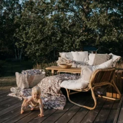 Garbo & Friends Cherrie Blossom Baby Bedset, 70x80 Cm -Kindertextilien Verkäufe garbo friends cherrie blossom bedset se 2