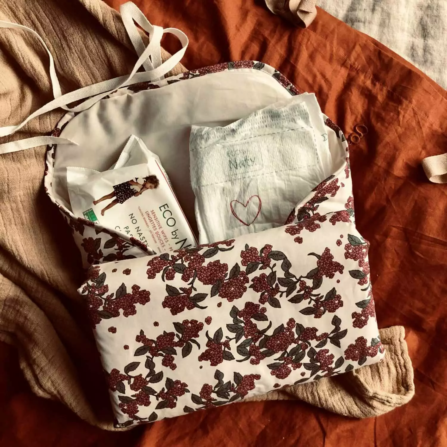 Garbo & Friends Cherrie Blossom Wickelunterlage 5 Garbo & Friends Cherrie Blossom Wickelunterlage – Bild 5