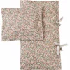 Garbo & Friends Floral Vine Bedset 70x80 Cm, Light Warmgray
