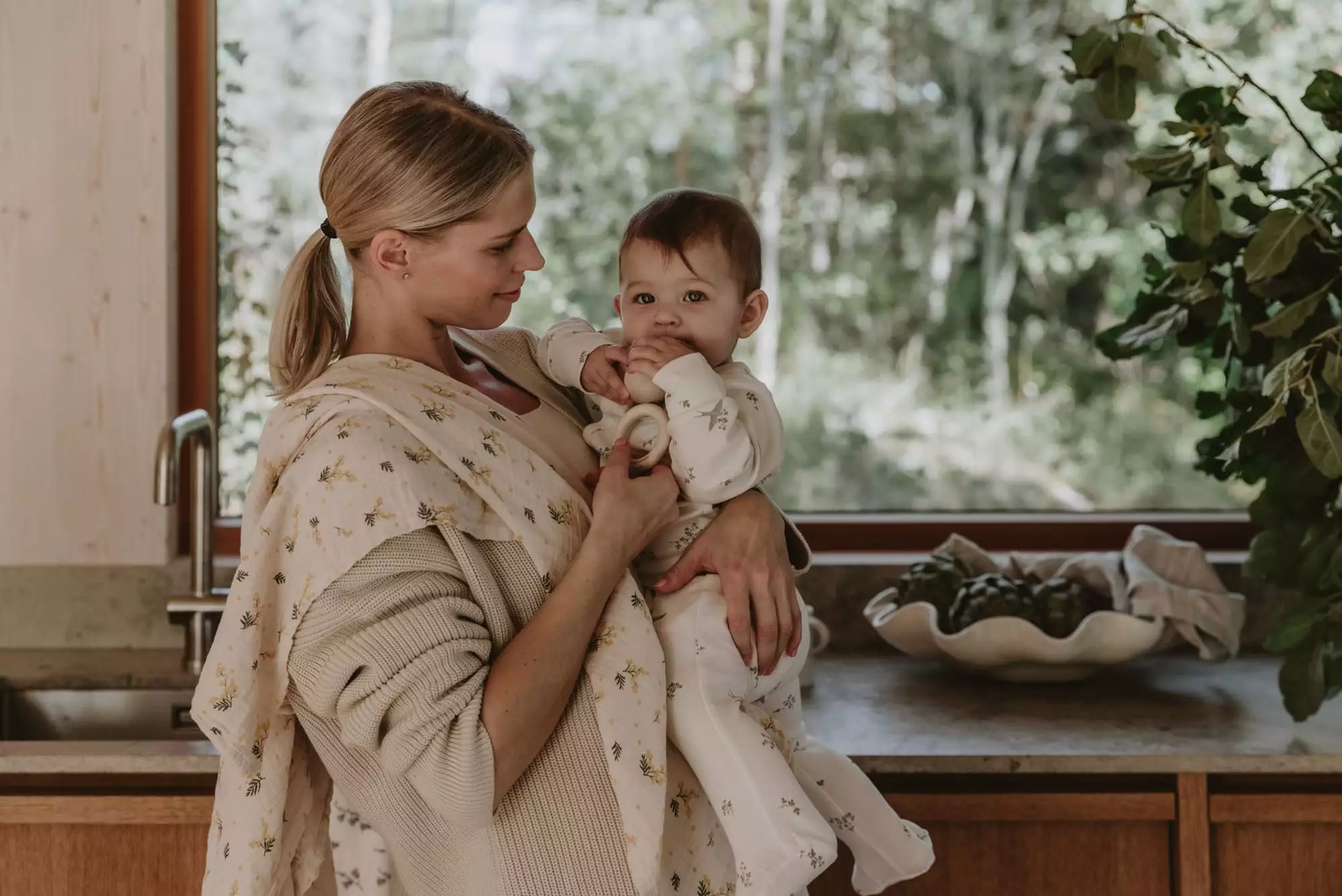 Garbo & Friends Mimosa Muslin Babydecke, 110x110 Cm 4 Garbo & Friends Mimosa Muslin Babydecke, 110x110 Cm – Bild 4