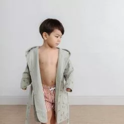 Garbo & Friends Pear Bademantel Musselin, 86/92 7 Garbo & Friends Pear Bademantel Musselin, 86/92 -Kindertextilien Verkäufe garbo friends pear bathrobe muslin 2 3