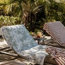 Garbo & Friends Plumbago Gästehandtuch 2-er Set, 30x50 Cm -Kindertextilien Verkäufe garbo friends plumbago towel 1 1