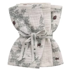 Garbo & Friends Pomegranate Spucktücher 3-er Set Musselin, 40x40 Cm