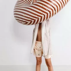 Garbo & Friends Stripe Bademantel Musselin, 86/92 -Kindertextilien Verkäufe garbo friends stripe 2 1