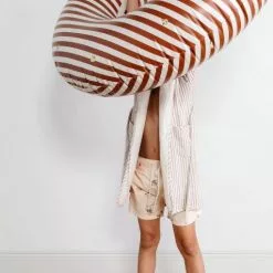 Garbo & Friends Stripe Bademantel Musselin, 110/116 -Kindertextilien Verkäufe garbo friends stripe 2 4