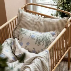 Garbo & Friends Stripe Anjou Bettwäsche Musselin, 100x140 + 40x60 Cm -Kindertextilien Verkäufe garbo friends stripe anjou 17