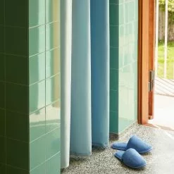 Hay Aquarelle Shower Curtain 180x200 Cm, Ice Blue Duschvorhang 180x200 Cm, Eucalyptus -Kindertextilien Verkäufe hay aquarelle duschvorhang 180x200 cm ice blue 2 scaled