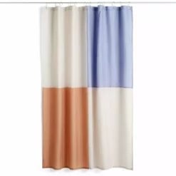 Hay Check Duschvorhang 180x200 Cm, Blau