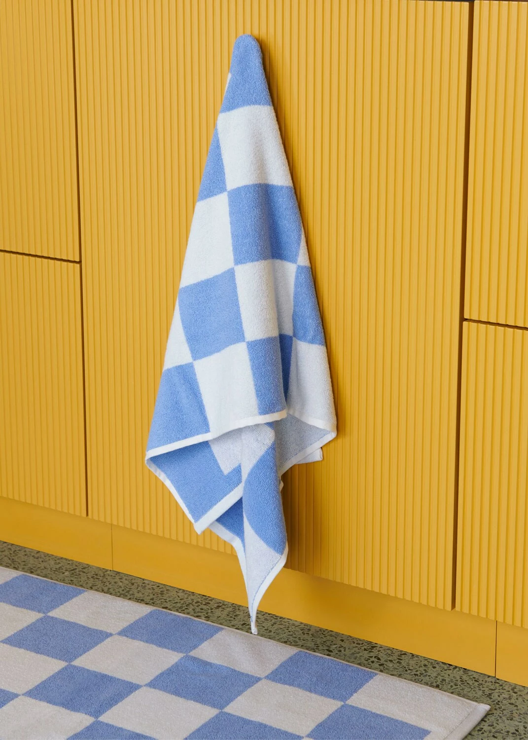 Hay Check Badetuch 70x136 Cm, Sky Blue 4 Hay Check Badetuch 70x136 Cm, Sky Blue – Bild 4