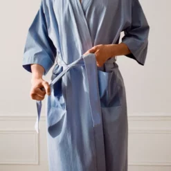 Hay Duo Bademantel Einheitsgröße, Sky Blue 6 Hay Duo Bademantel Einheitsgröße, Sky Blue -Kindertextilien Verkäufe hay duo robe matcha 4