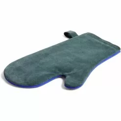 Hay Suede Ofenhandschuh, Blau
