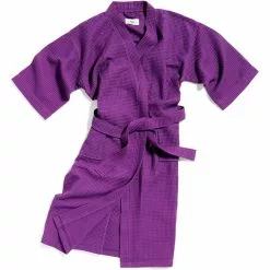 Hay Waffle Bademantel Einheitsgröße, Vibrant Purple