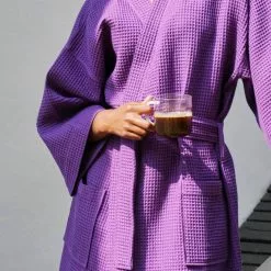 Hay Waffle Bademantel Einheitsgröße, Vibrant Purple 6 Hay Waffle Bademantel Einheitsgröße, Vibrant Purple -Kindertextilien Verkäufe hay waffle bademantel 19