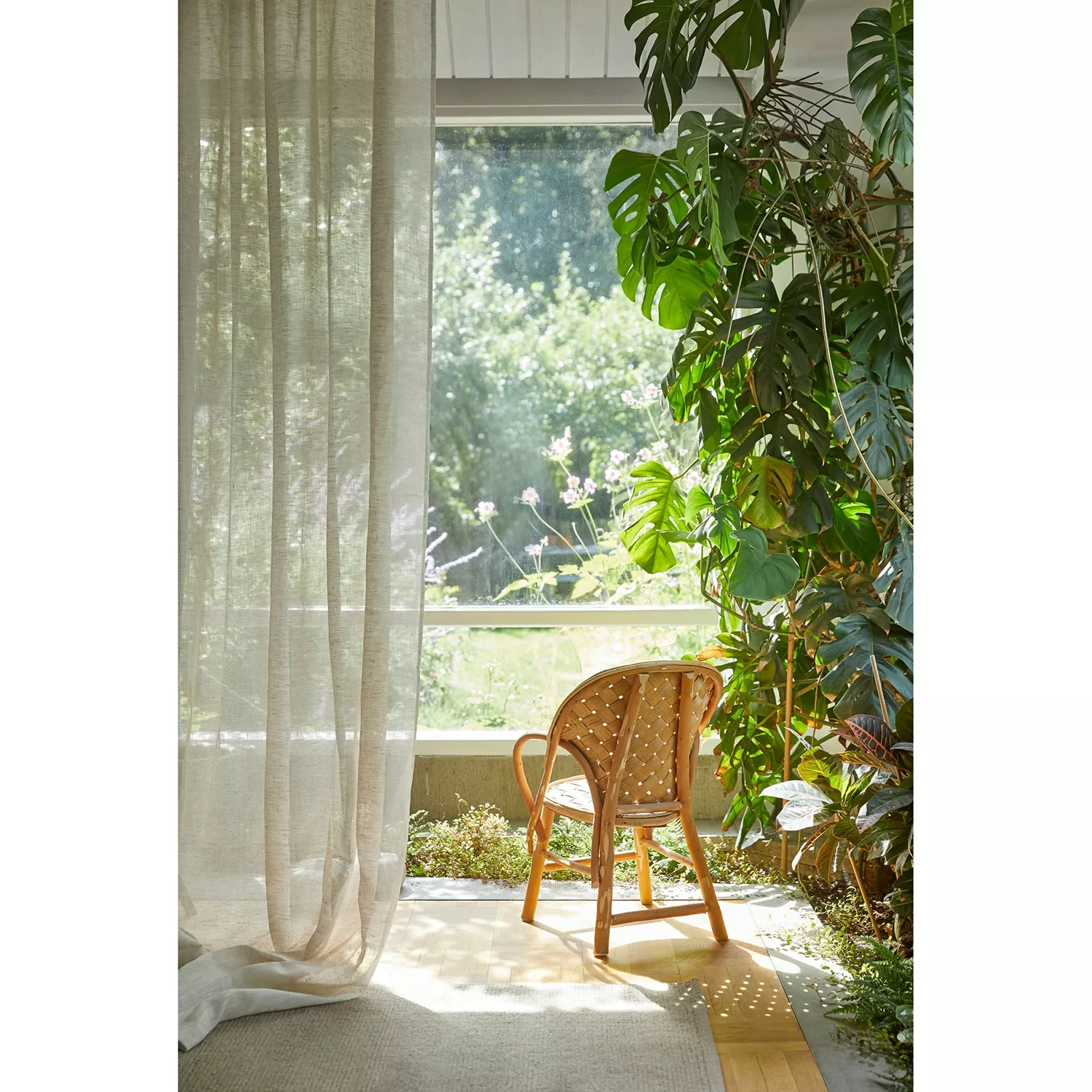 Himla Dalsland Vorhang Mit Faltenband 145x290 Cm, Oatmeal 3 Himla Dalsland Vorhang Mit Faltenband 145x290 Cm, Oatmeal – Bild 3