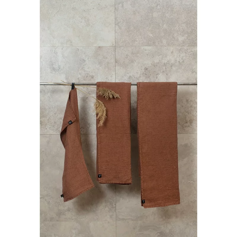Himla Fresh Laundry Badetuch 100x150 Cm, Russet 3 Himla Fresh Laundry Badetuch 100x150 Cm, Russet – Bild 3