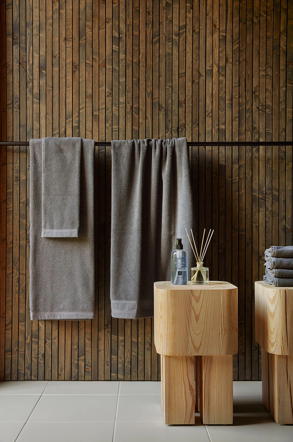 Himla Lina Badetuch 70x140 Cm, Driftwood 4 Himla Lina Badetuch 70x140 Cm, Driftwood – Bild 4