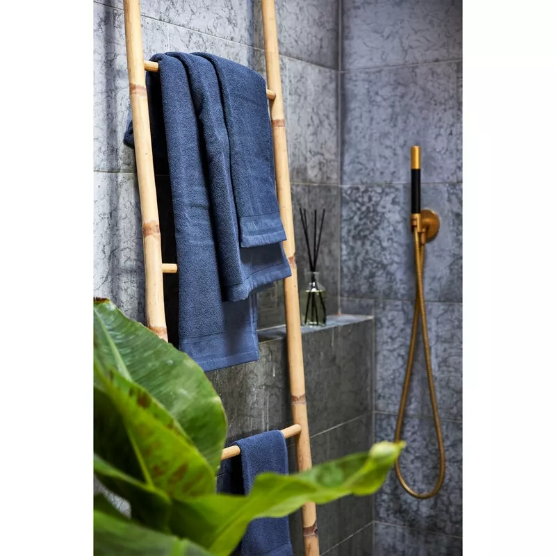 Himla Lina Handtuch 50x70 Cm, Indigo 2 Himla Lina Handtuch 50x70 Cm, Indigo – Bild 2