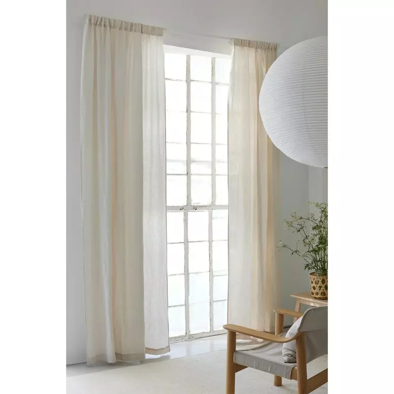 Himla Miramar Vorhang Mit Faltenband 140x290 Cm, Toast 2 Himla Miramar Vorhang Mit Faltenband 140x290 Cm, Toast – Bild 2