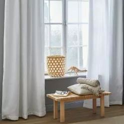 Himla Svealand Vorhang Mit Faltband 145x290 Cm, Weiß -Kindertextilien Verkäufe himla svealand vorhang mit faltband 145x290 cm 6