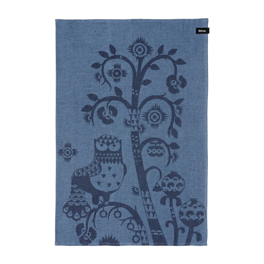 Iittala Taika Kitchen Towel 47x70 Cm, Blue 1 Iittala Taika Kitchen Towel 47x70 Cm, Blue