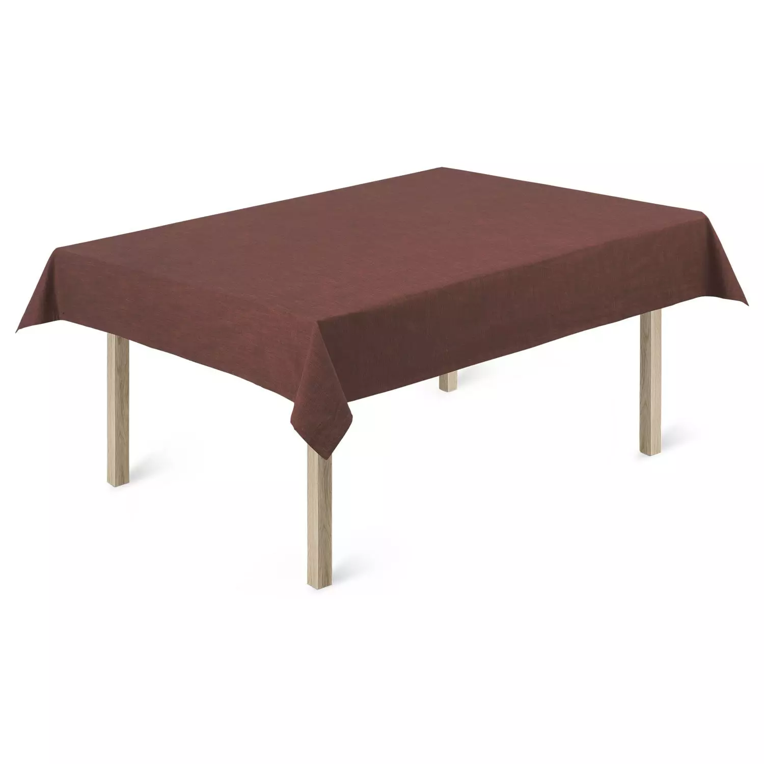 Juna Basic Tischdecke Chocolate, 150x230 Cm 1 Juna Basic Tischdecke Chocolate, 150x230 Cm