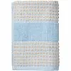 Juna Check Handtuch 50x100 Cm, Hellblau / Sand