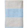 Juna Check Handtuch 70x140 Cm, Hellblau / Sand