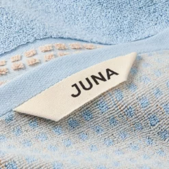 Juna Check Handtuch 70x140 Cm, Hellblau / Sand 8 Juna Check Handtuch 70x140 Cm, Hellblau / Sand -Kindertextilien Verkäufe juna check handtuch 50x100 cm 36