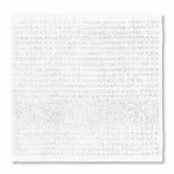 Juna Check Waschlappen 30x30 Cm, Weiß