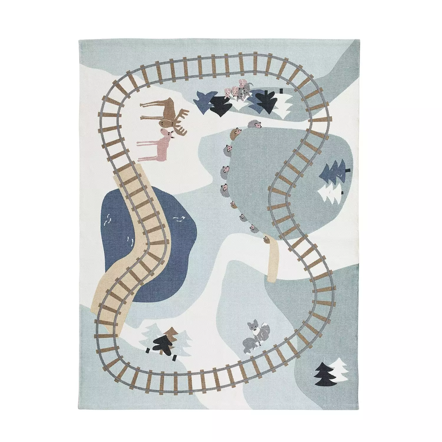 Kids Concept Edvin Waldteppich 130x170cm 1 Kids Concept Edvin Waldteppich 130x170cm