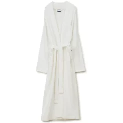 Lexington Aubrey Cotton Waffle Bademantel M, Weiß